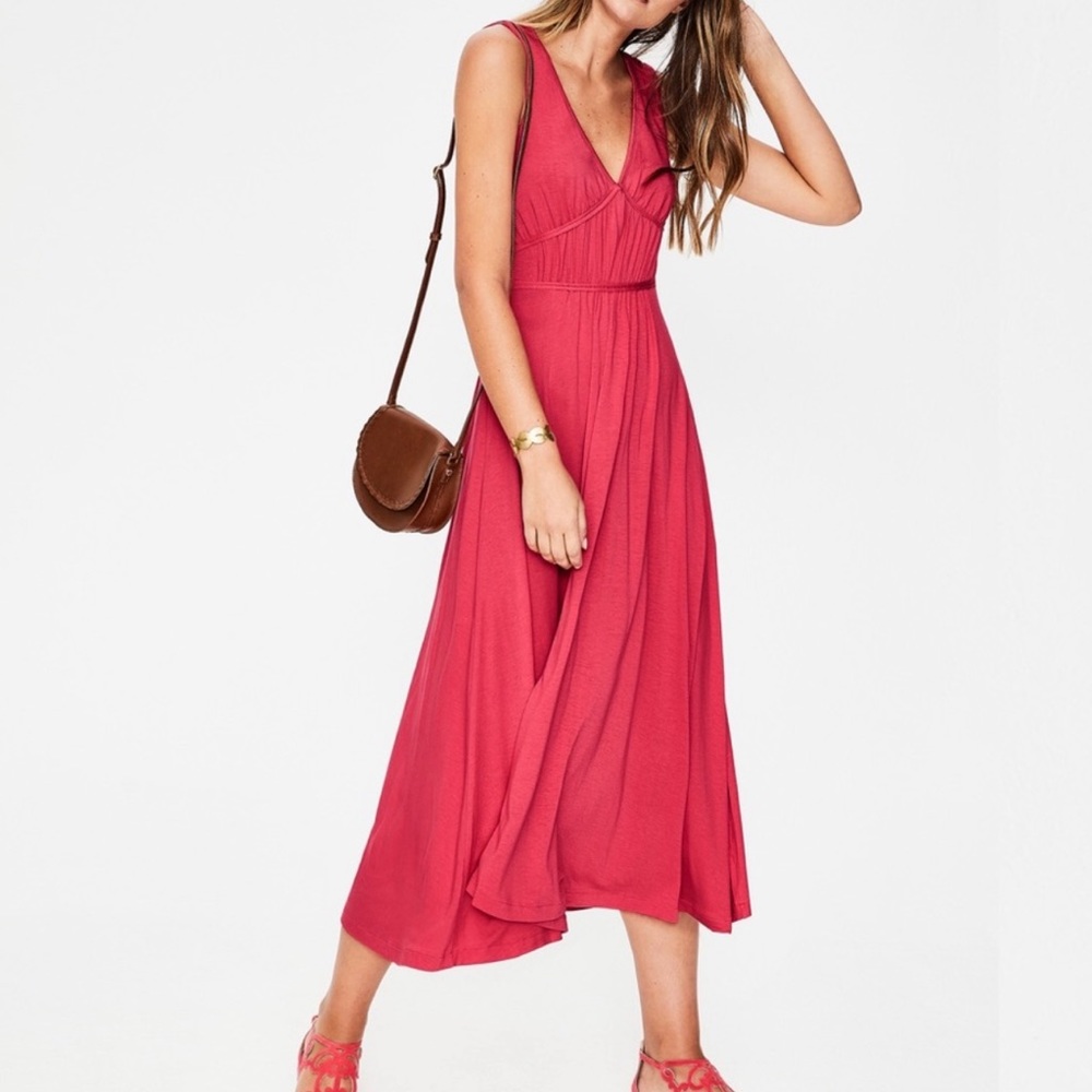 Boden Coral Elina Dress Sz 12L